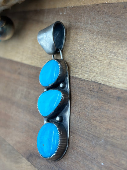 Turquoise Pendant #3 Anglo Made