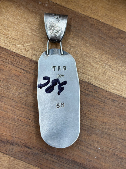 Turquoise Pendant #3 Anglo Made