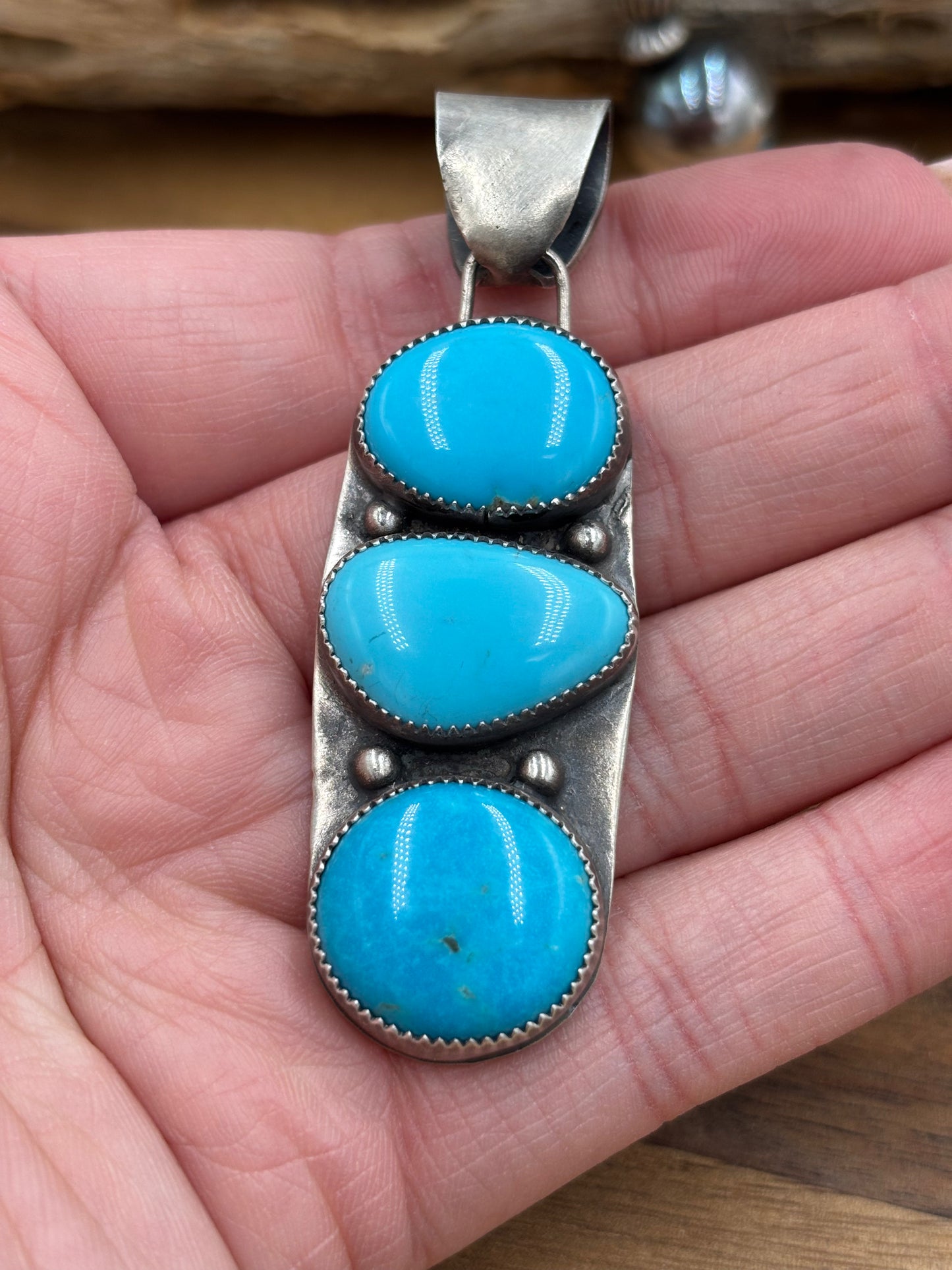 Turquoise Pendant #3 Anglo Made