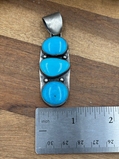 Turquoise Pendant #3 Anglo Made