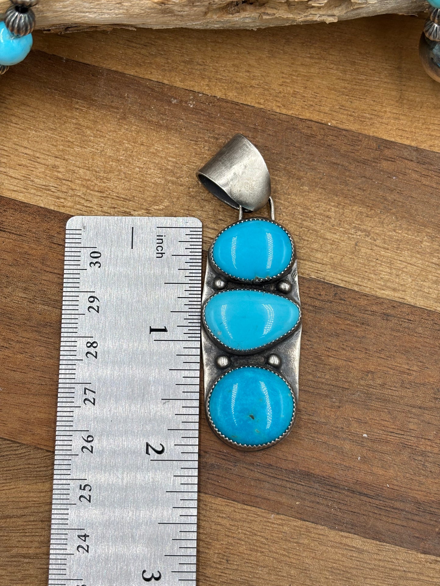 Turquoise Pendant #3 Anglo Made