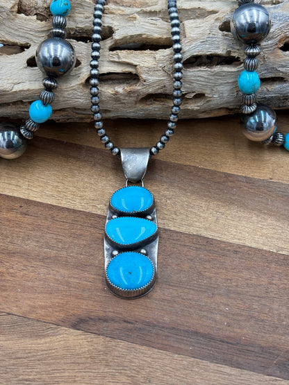 Turquoise Pendant #3 Anglo Made
