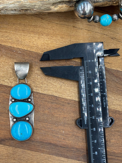 Turquoise Pendant #3 Anglo Made