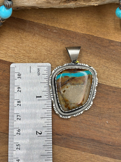 Ribbon Royston Pendant by WBV, Navajo