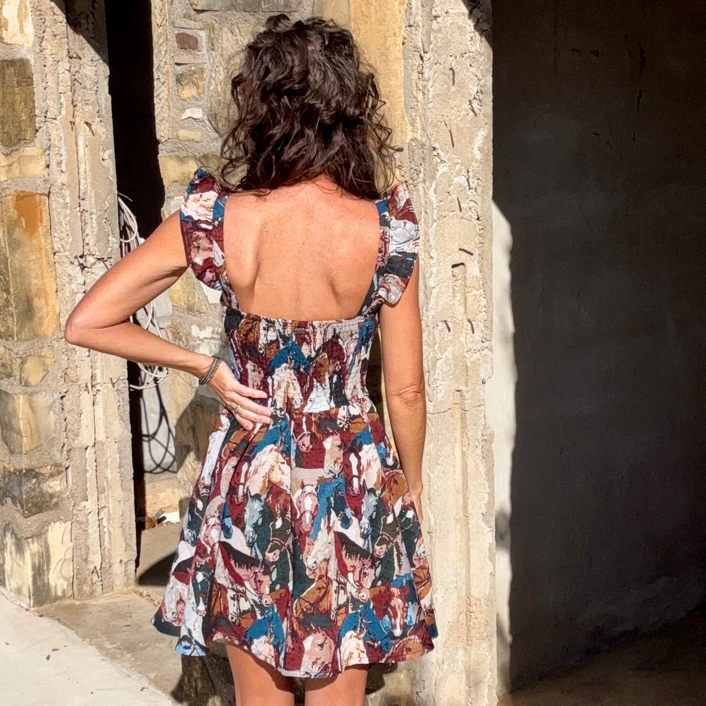 Cowgirl Canvas Dress