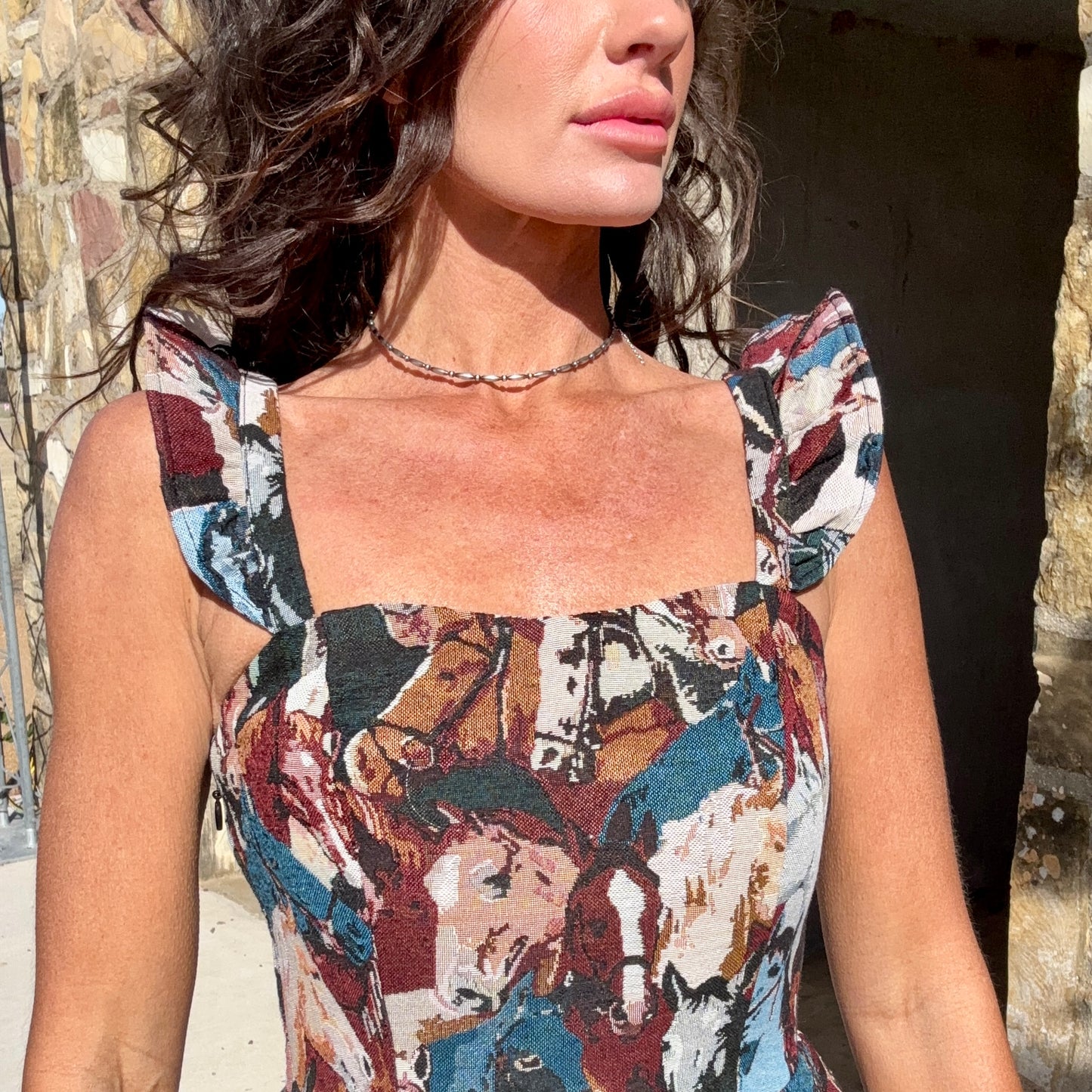 Cowgirl Canvas Dress