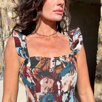 Cowgirl Canvas Dress