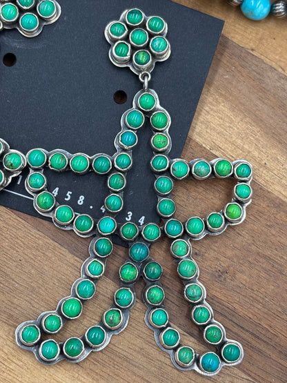 Carico Lake Turquoise Cowboy Star Earrings #1 by Federico Jimenez