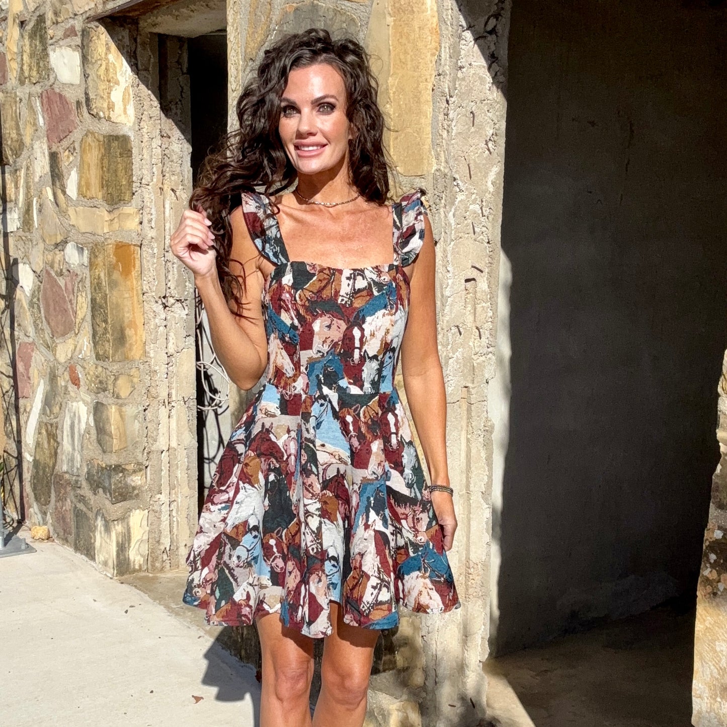 Cowgirl Canvas Dress