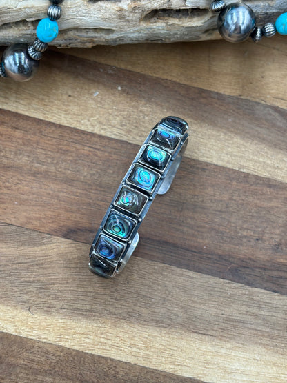 Abalone Shell Cuff #1 by Federico Jiminez