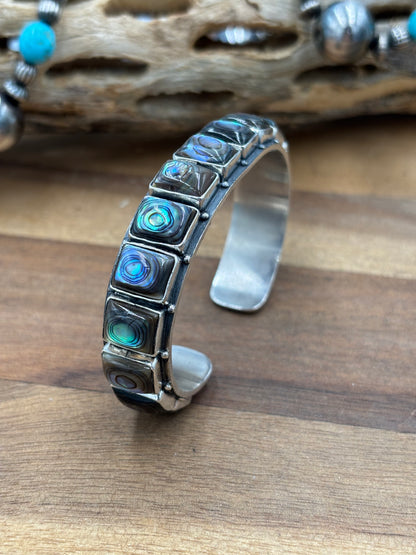 Abalone Shell Cuff #1 by Federico Jiminez