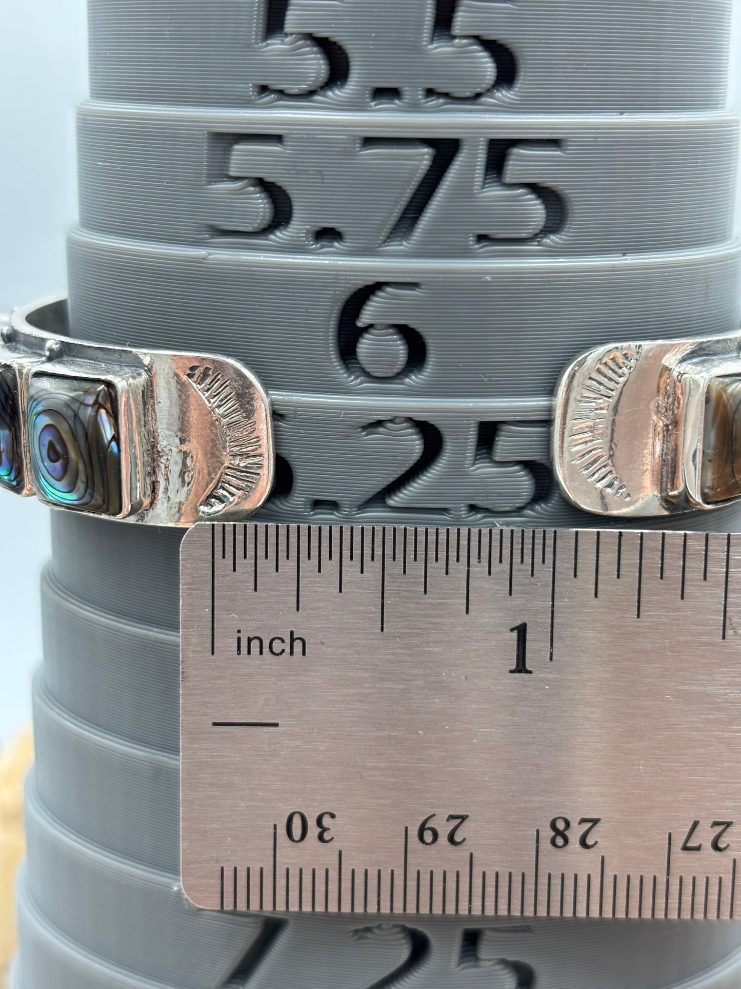 Abalone Shell Cuff #1 by Federico Jiminez