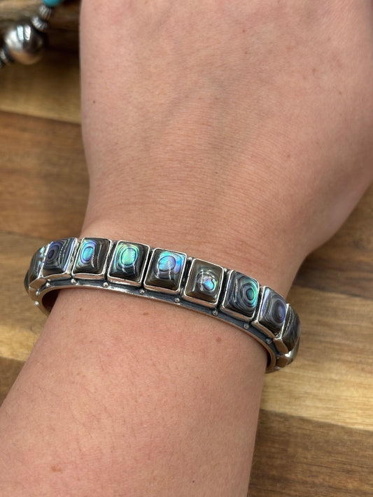 Abalone Shell Cuff #1 by Federico Jiminez