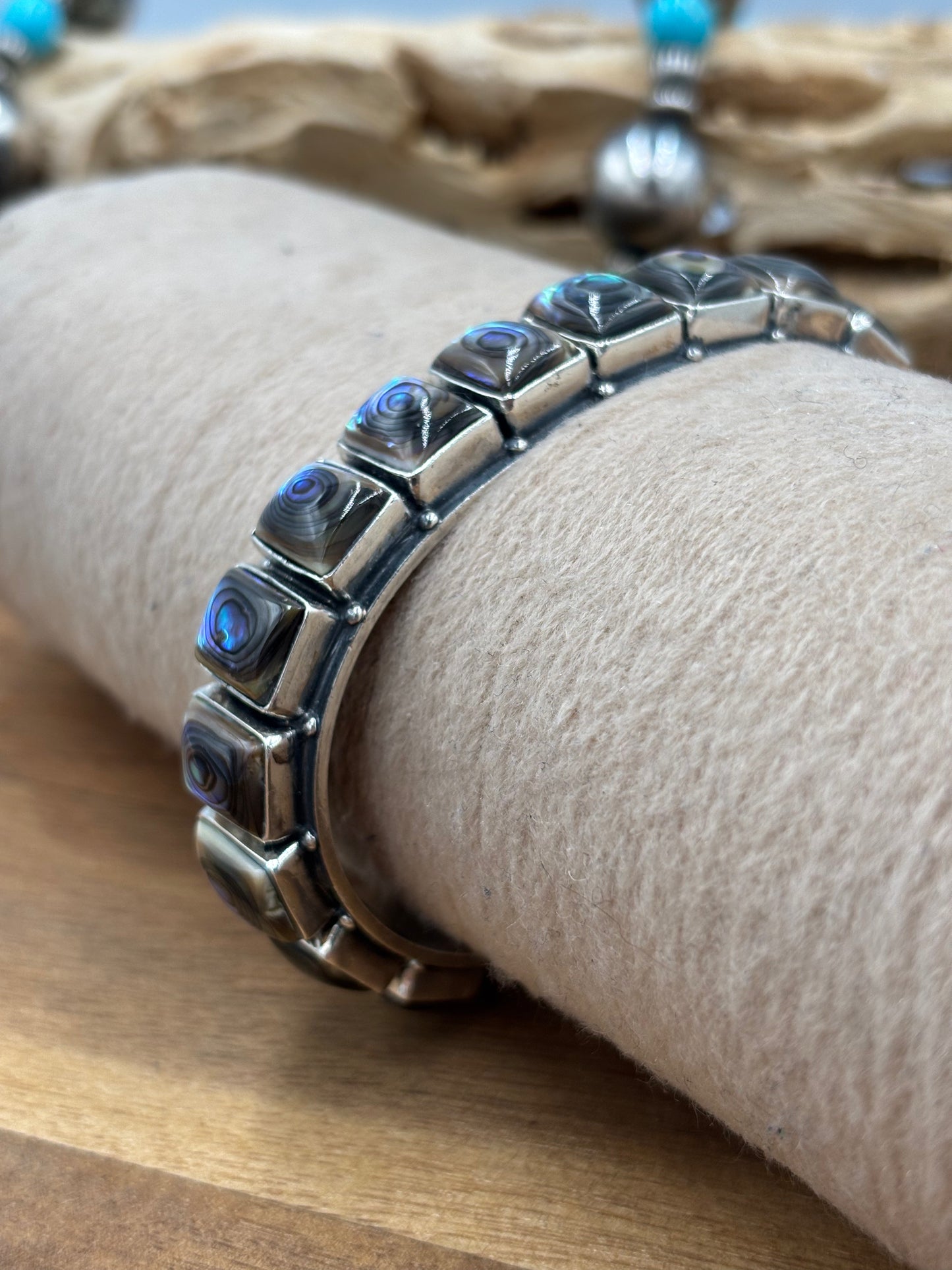 Abalone Shell Cuff #2 by Federico Jiminez