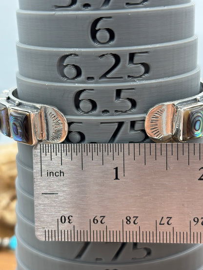 Abalone Shell Cuff #2 by Federico Jiminez
