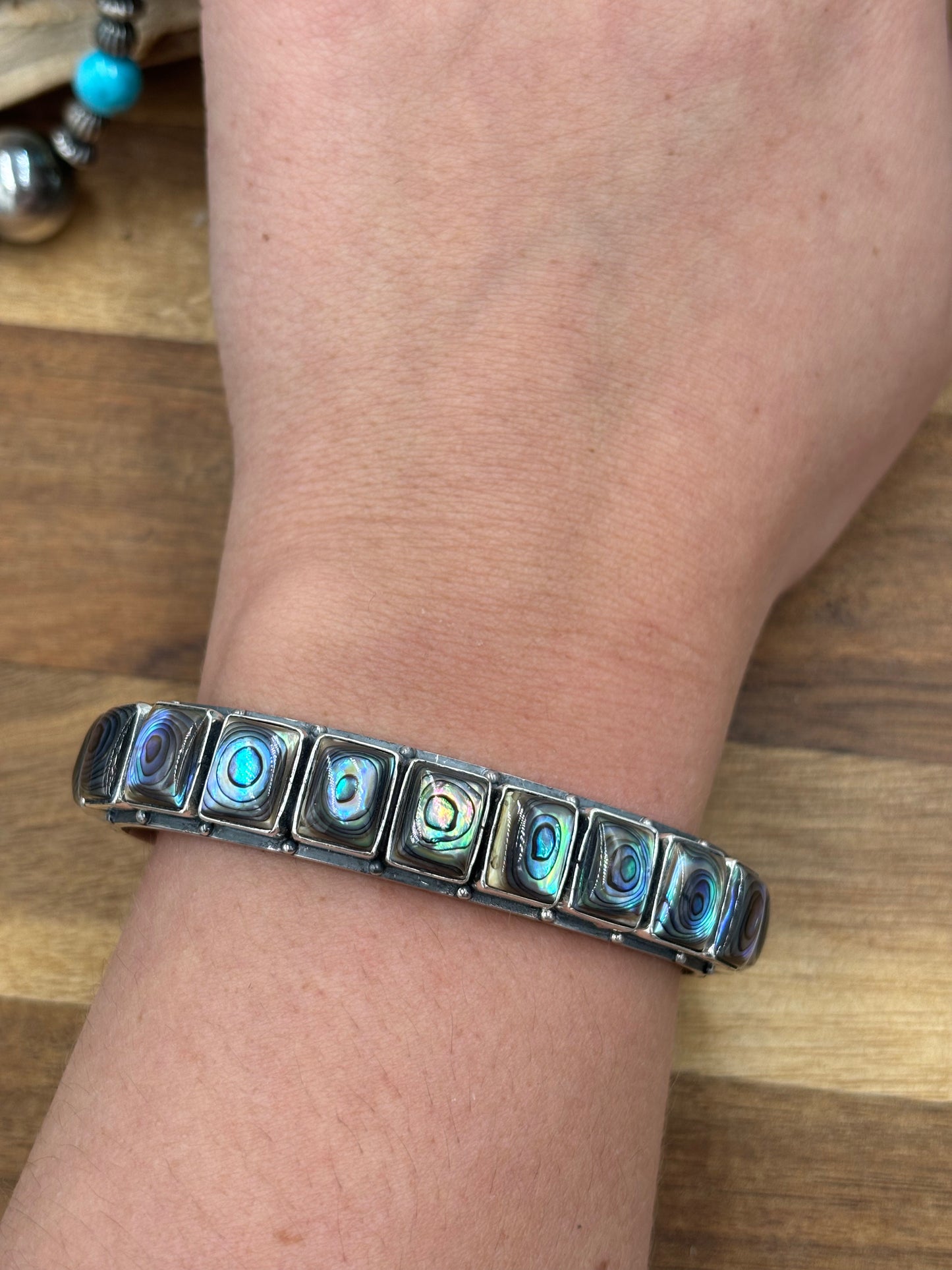 Abalone Shell Cuff #2 by Federico Jiminez