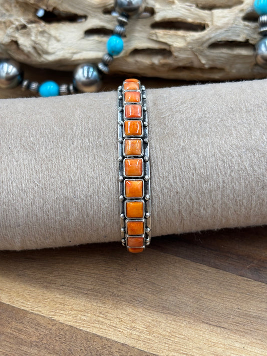 Orange Spiny Cuff #1 by Federico Jimenez