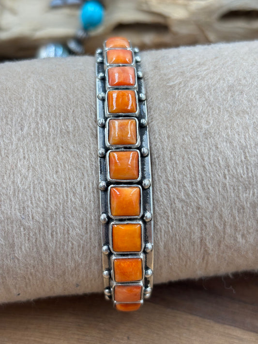 Orange Spiny Cuff #1 by Federico Jimenez
