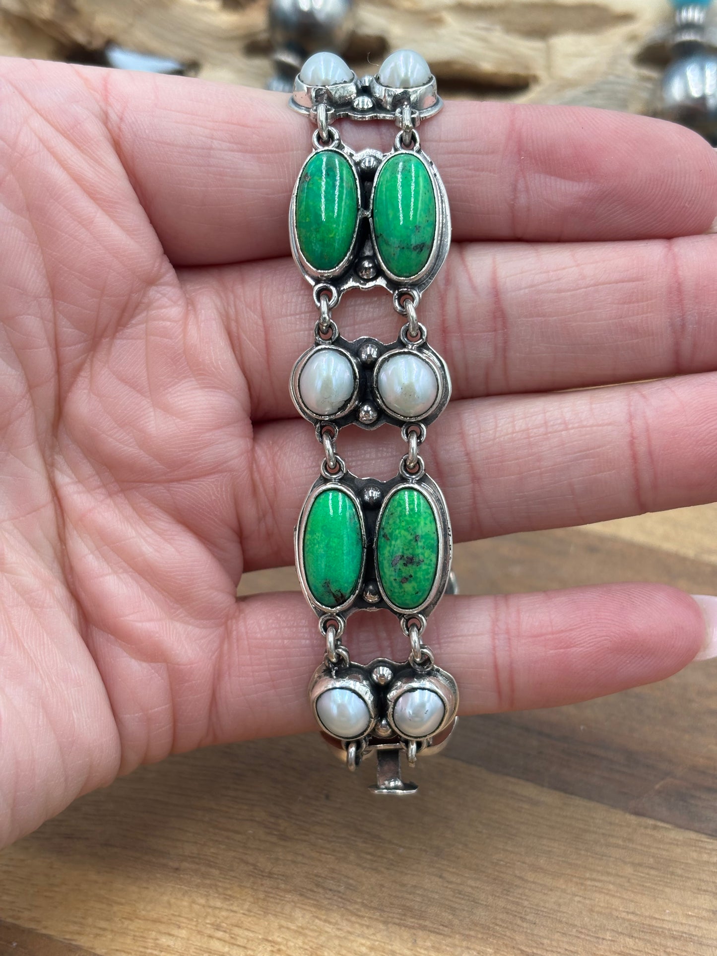 Carico Lake & Pearl Bracelet #1 by Federico Jimenez