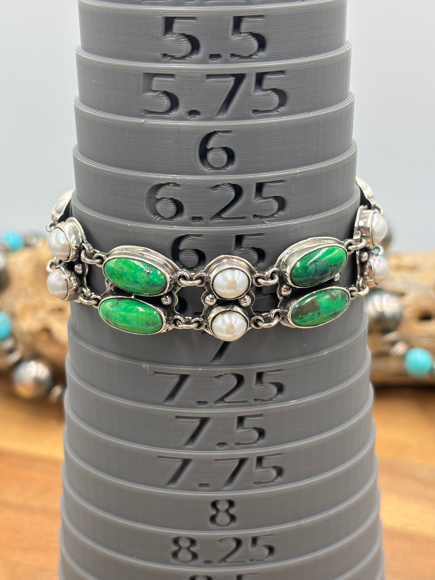 Carico Lake & Pearl Bracelet #1 by Federico Jimenez