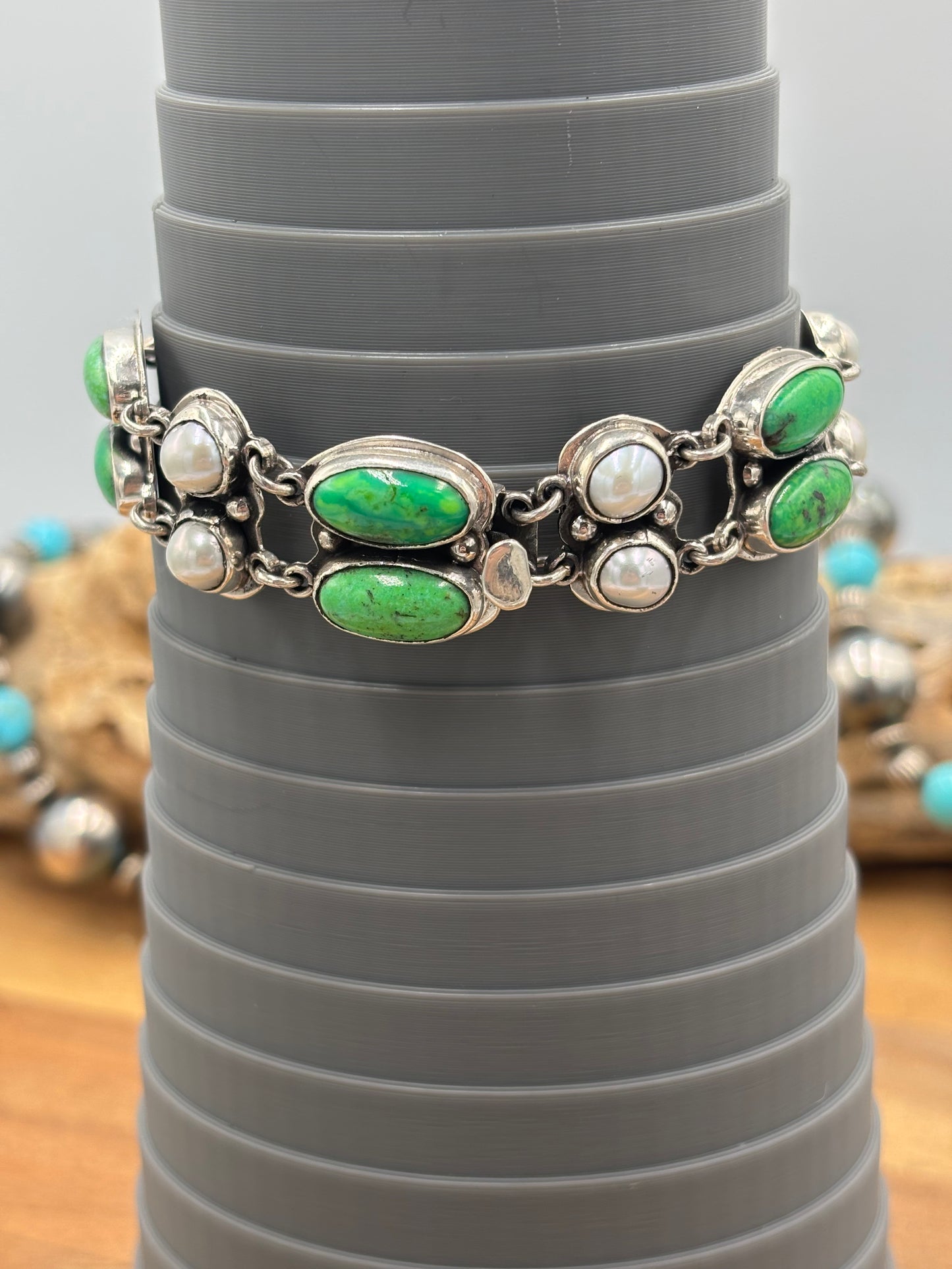 Carico Lake & Pearl Bracelet #1 by Federico Jimenez