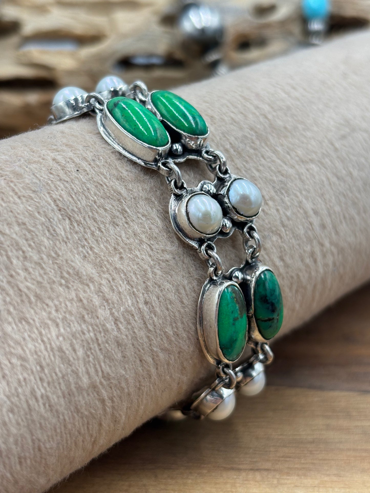 Carico Lake & Pearl Bracelet #1 by Federico Jimenez