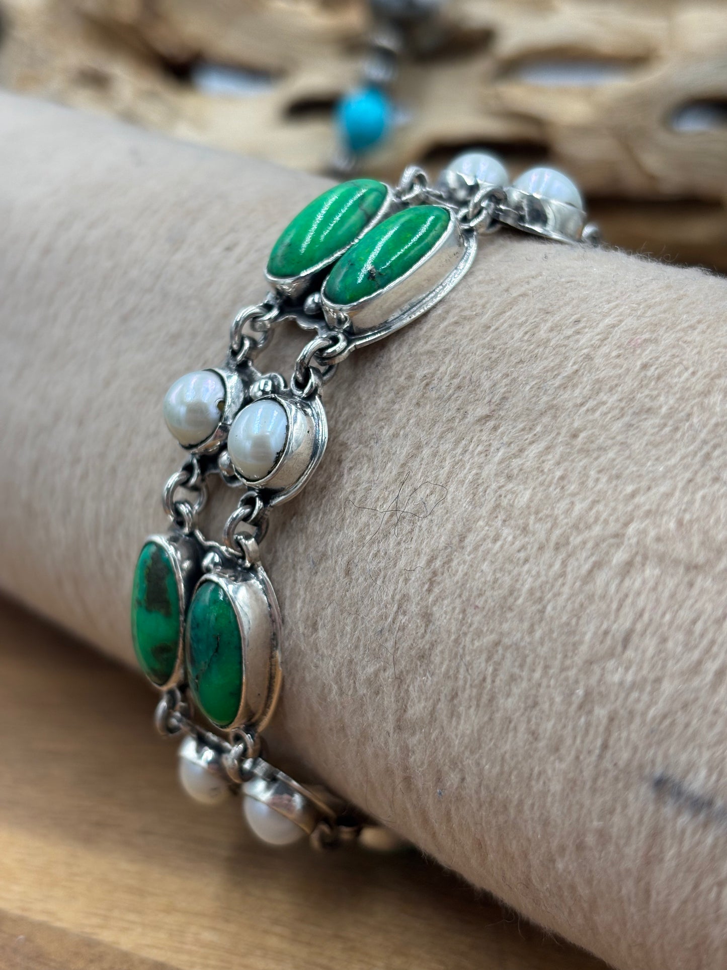 Carico Lake & Pearl Bracelet #1 by Federico Jimenez