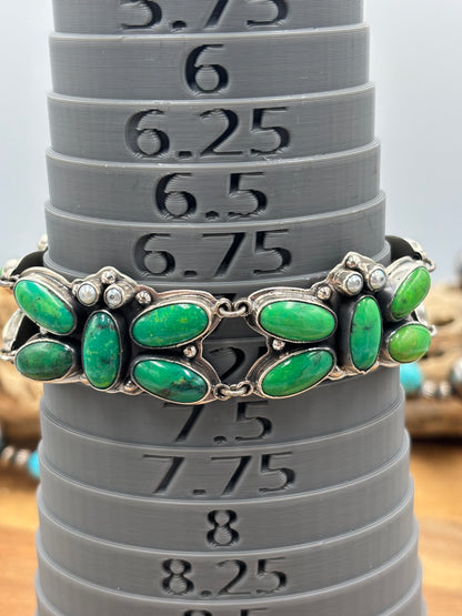 Carico Lake & Pearl Butterfly Bracelet #1 by Federico Jimenez