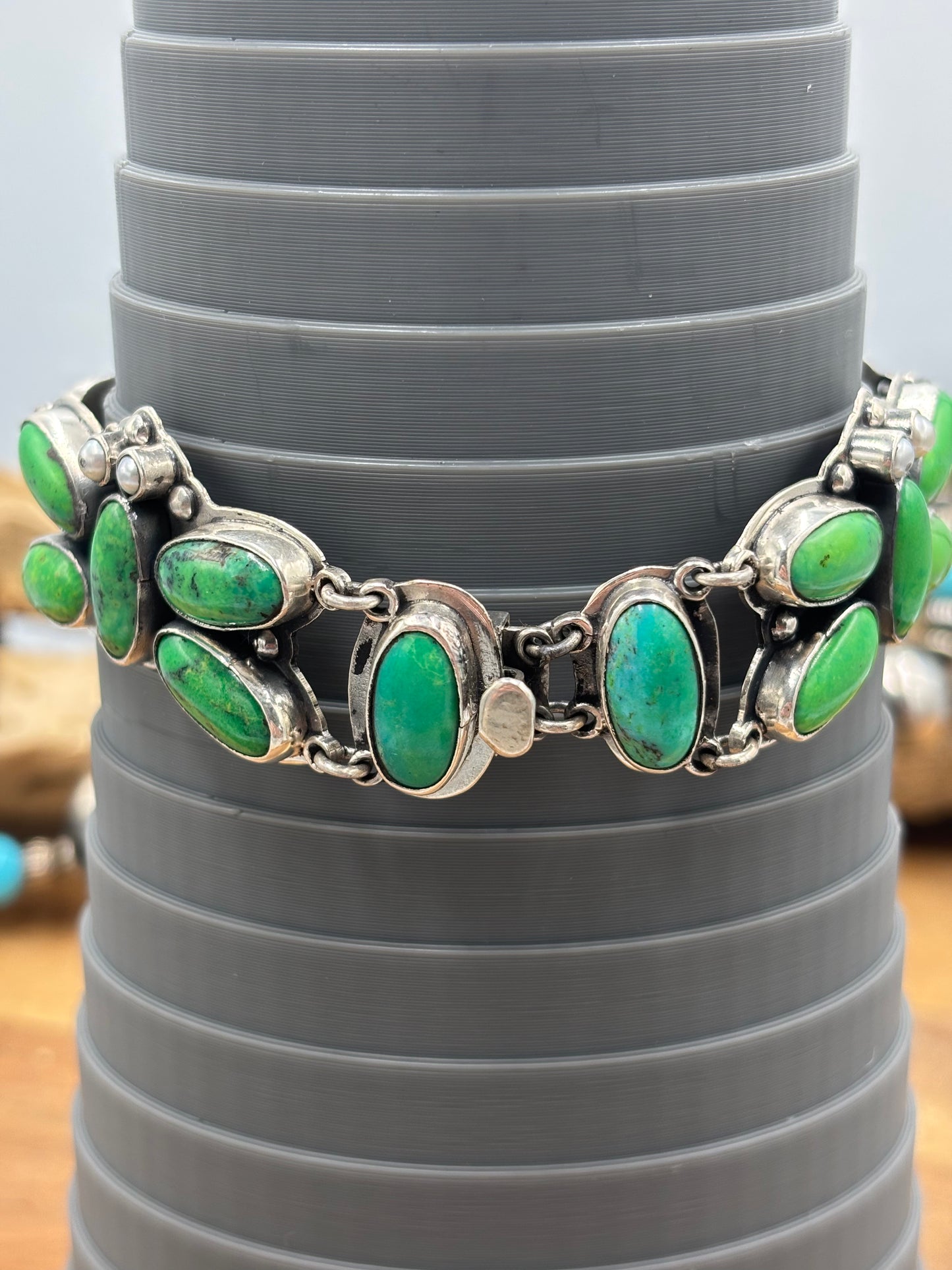 Carico Lake & Pearl Butterfly Bracelet #1 by Federico Jimenez