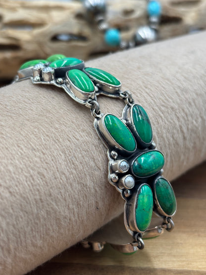 Carico Lake & Pearl Butterfly Bracelet #1 by Federico Jimenez