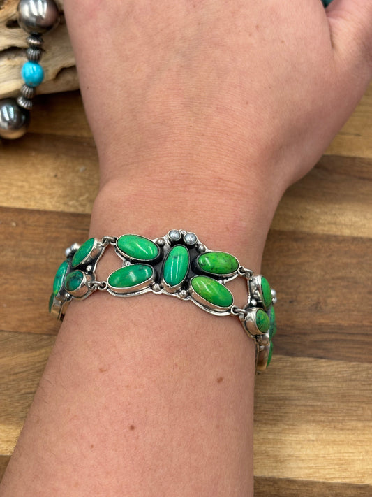 Carico Lake & Pearl Butterfly Bracelet by Federico Jimenez