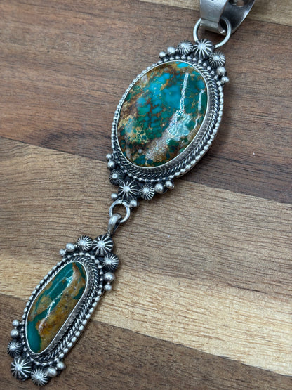 Royston Necklace by Tom Lewis, Navajo