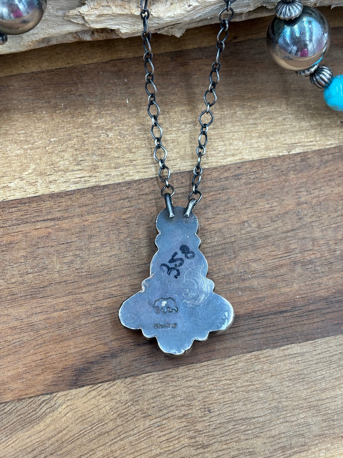 Mixed Stone Necklace by Running Bear, Native