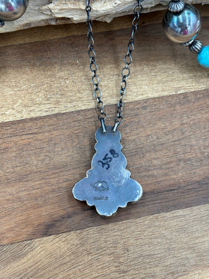 Mixed Stone Necklace by Running Bear, Native