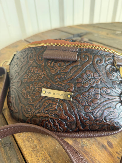 Cowboy Tooled by Harley Rhodes Bum Bag Crossbody