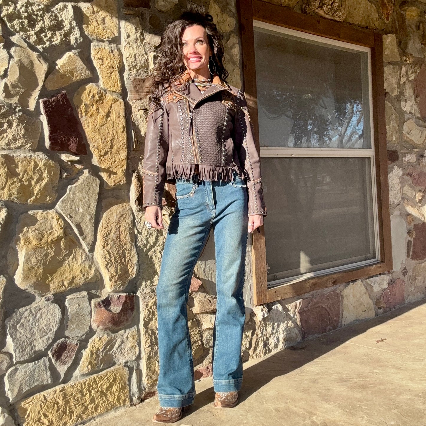 Outlaw Glam Rhinestone Jeans