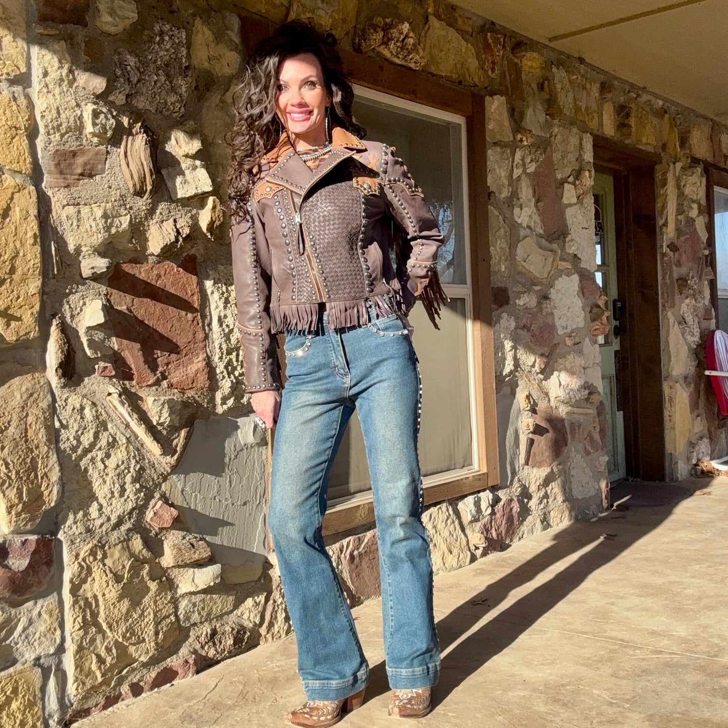 Outlaw Glam Rhinestone Jeans