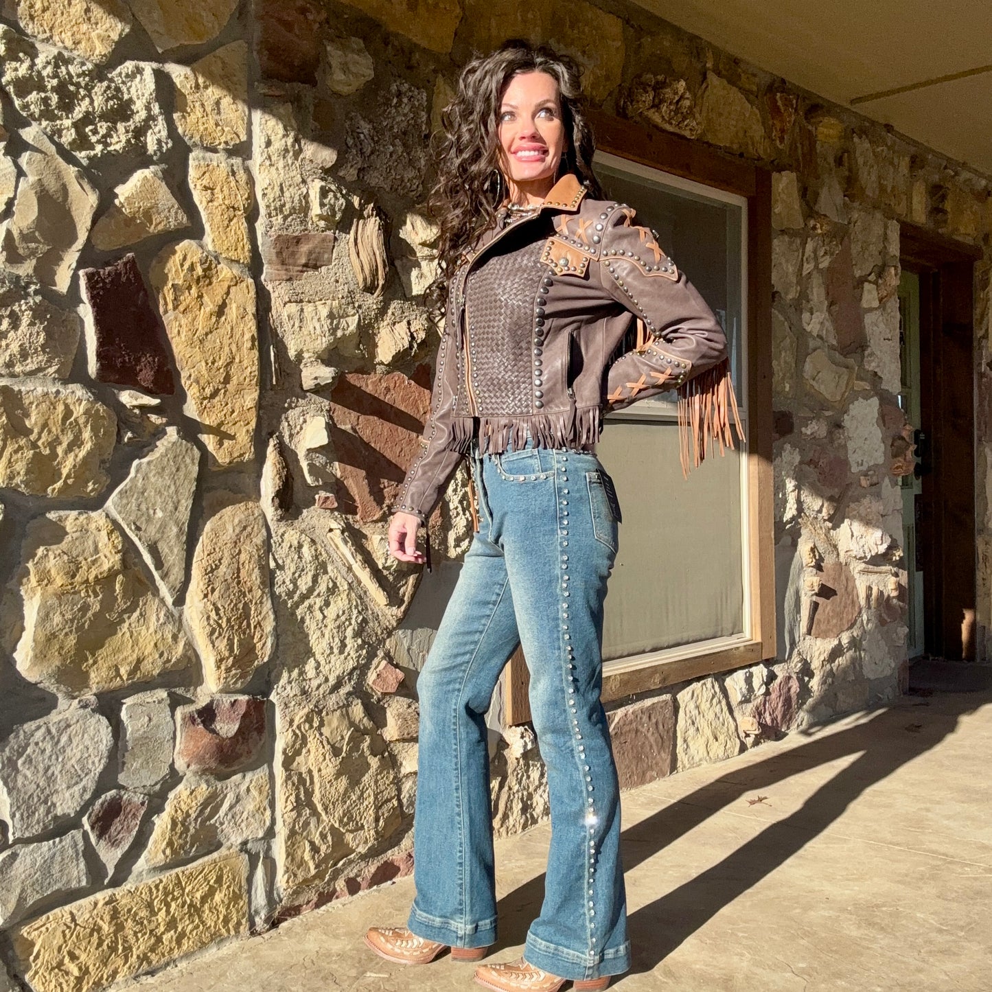 Outlaw Glam Rhinestone Jeans