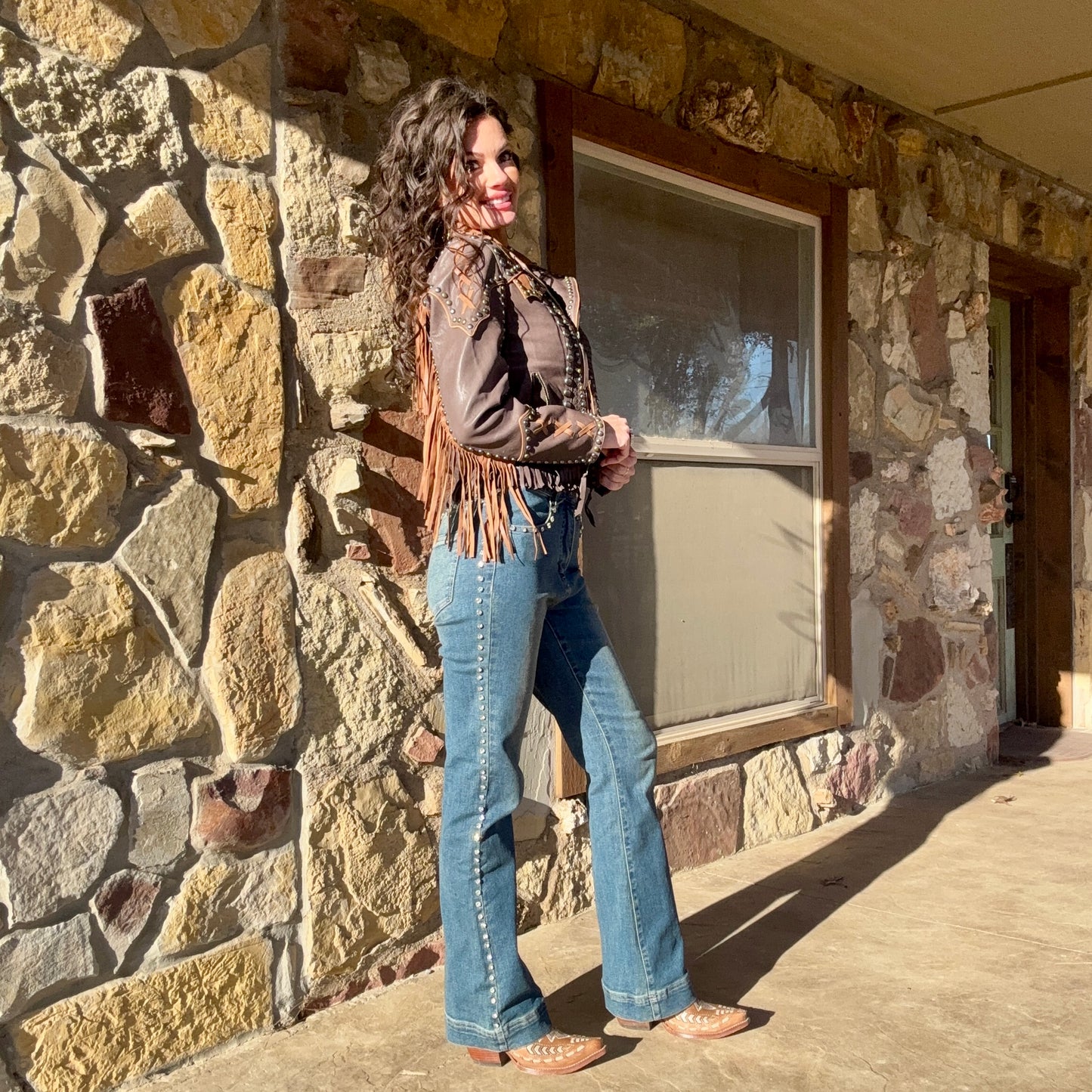 Outlaw Glam Rhinestone Jeans