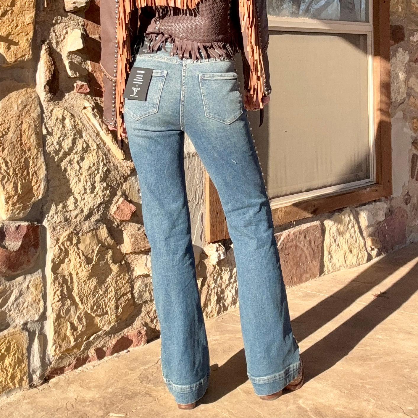 Outlaw Glam Rhinestone Jeans