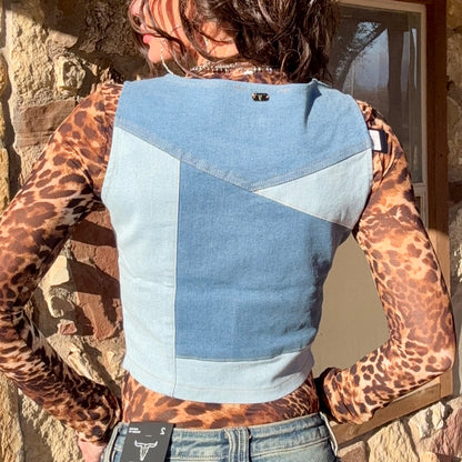 Wild Range Denim Vest