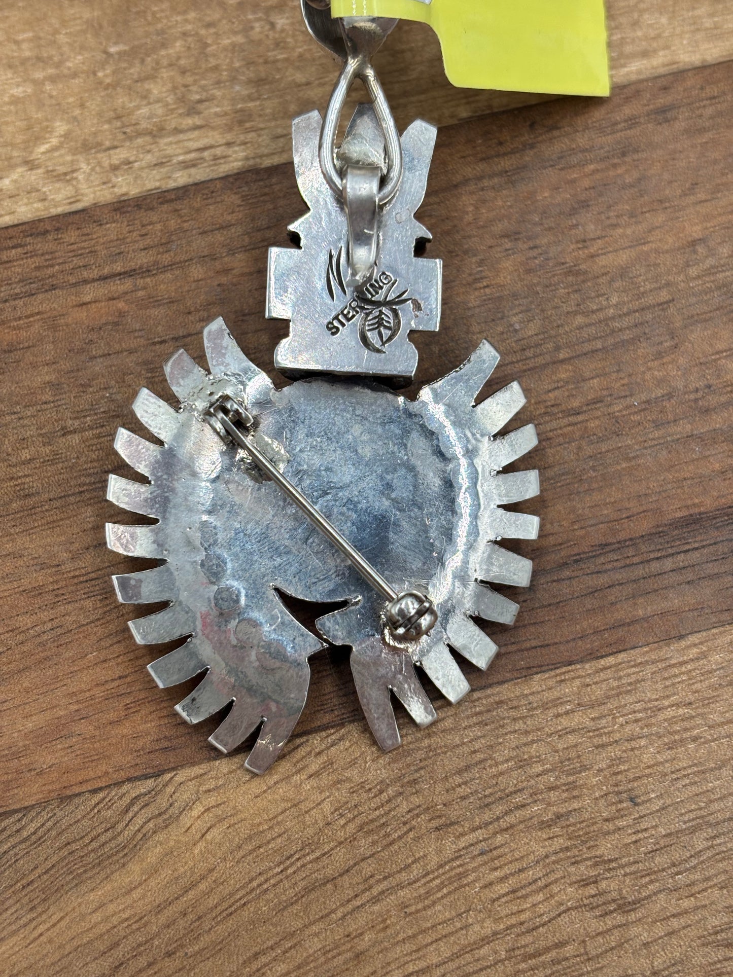 Turquoise Kachina Pin/Pendant, Native