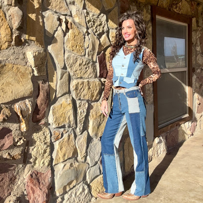 The Rebel Range Patchwork Jean