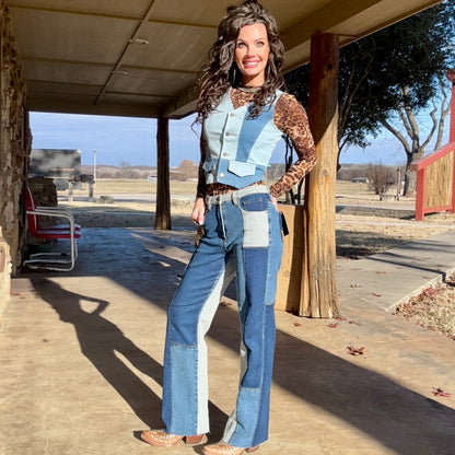 The Rebel Range Patchwork Jean