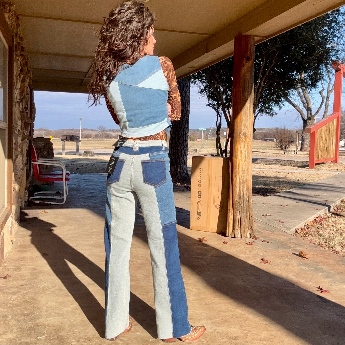 The Rebel Range Patchwork Jean