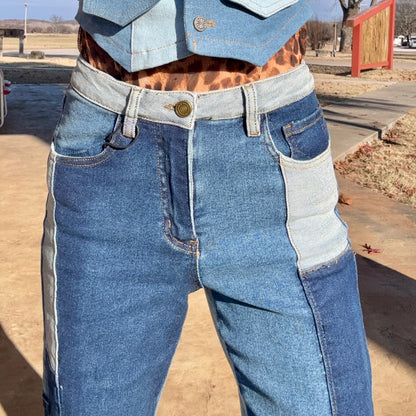 The Rebel Range Patchwork Jean