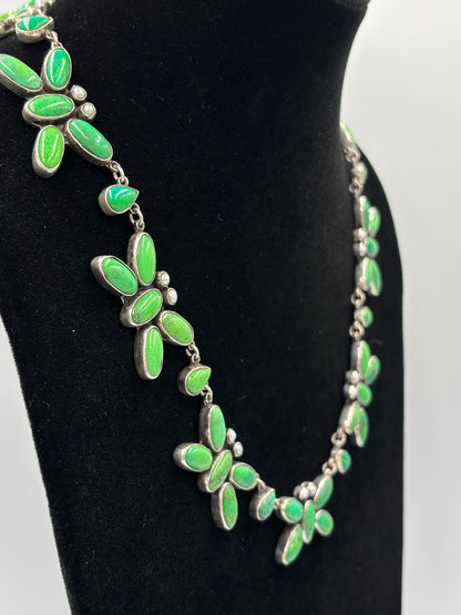 Carico Lake & Pearl Butterfly Necklace by Federico Jimenez