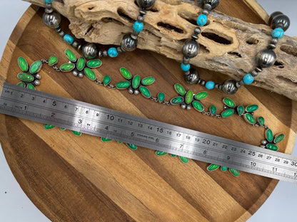 Carico Lake & Pearl Butterfly Necklace by Federico Jimenez