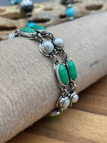 Carico Lake & Pearl Bracelet #2 by Federico Jimenez