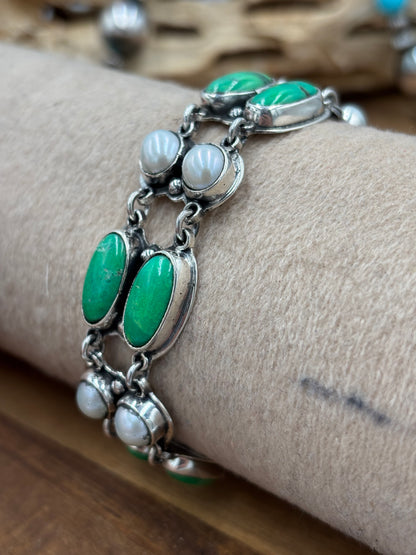 Carico Lake & Pearl Bracelet #2 by Federico Jimenez